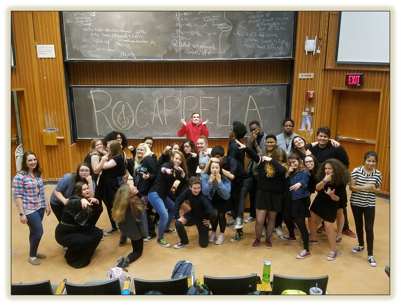 Group photo of ROCAppella Music Festival