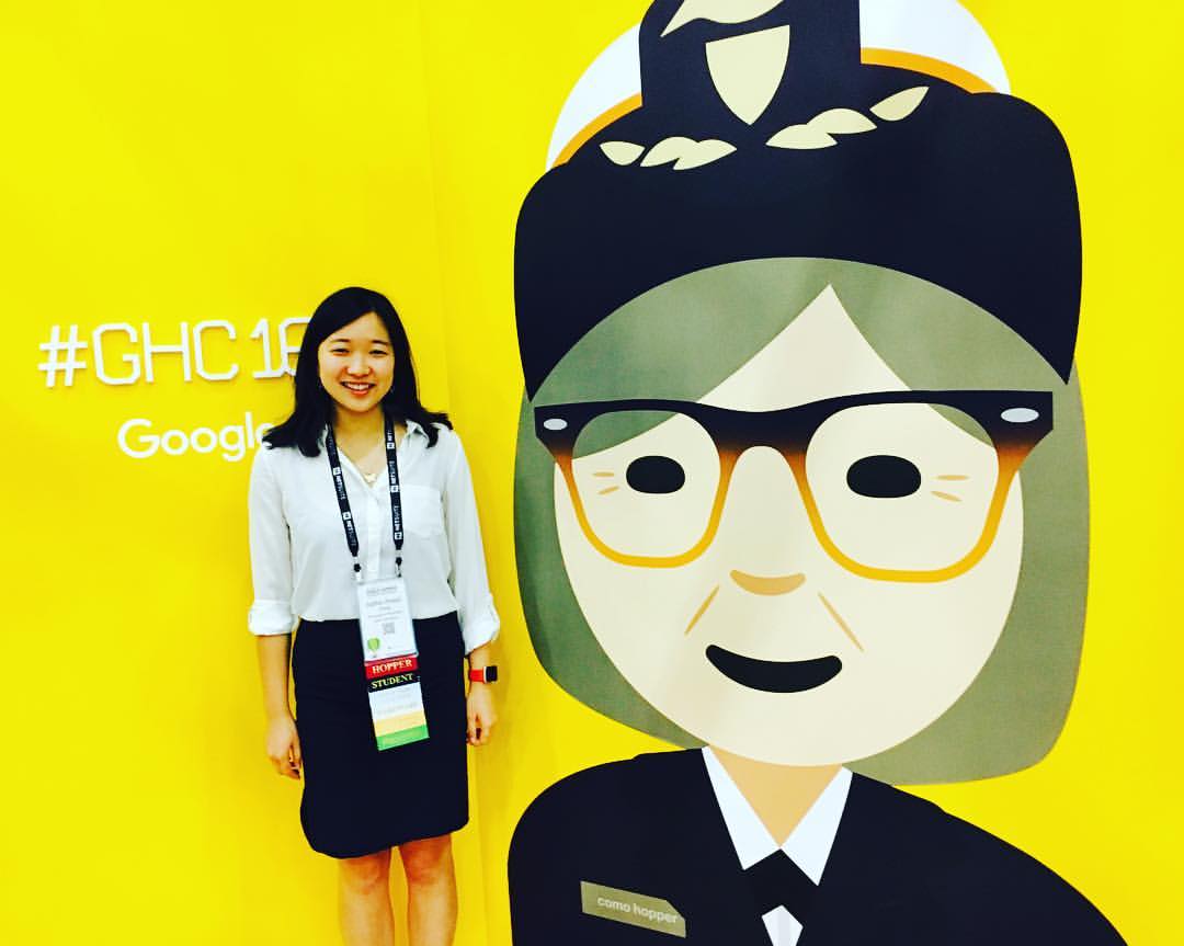 I was at Google booth during Grace Hopper Celebration 2016 Conference