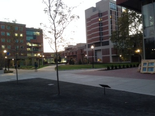 The new Hajim Quadrangle. This is where is have most of my classes!