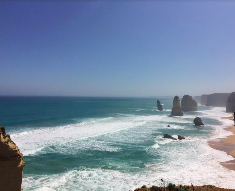The iconic Twelve Apostles along the Great Ocean Road in Victoria