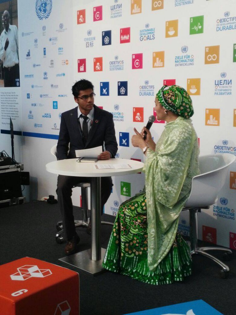 My interview with Amina J. Mohammed (Deputy Secretary General of the UN)