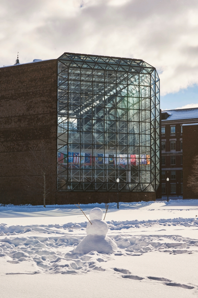 Snow at Wilson Commons