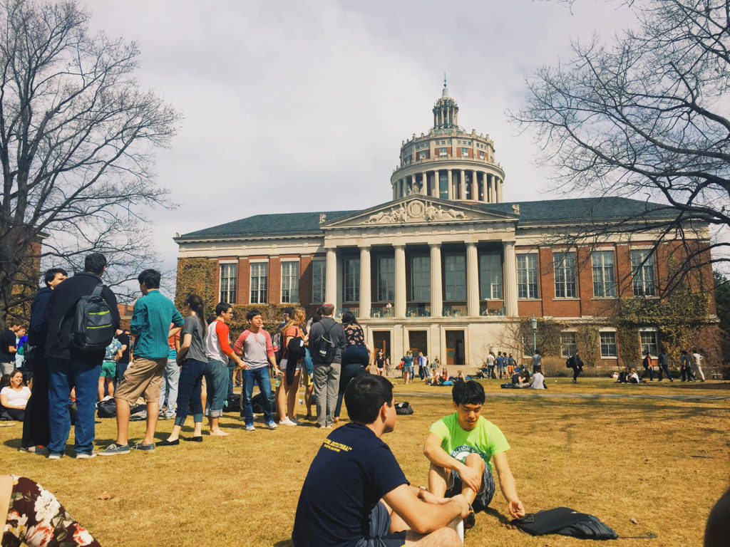 Sunny quad