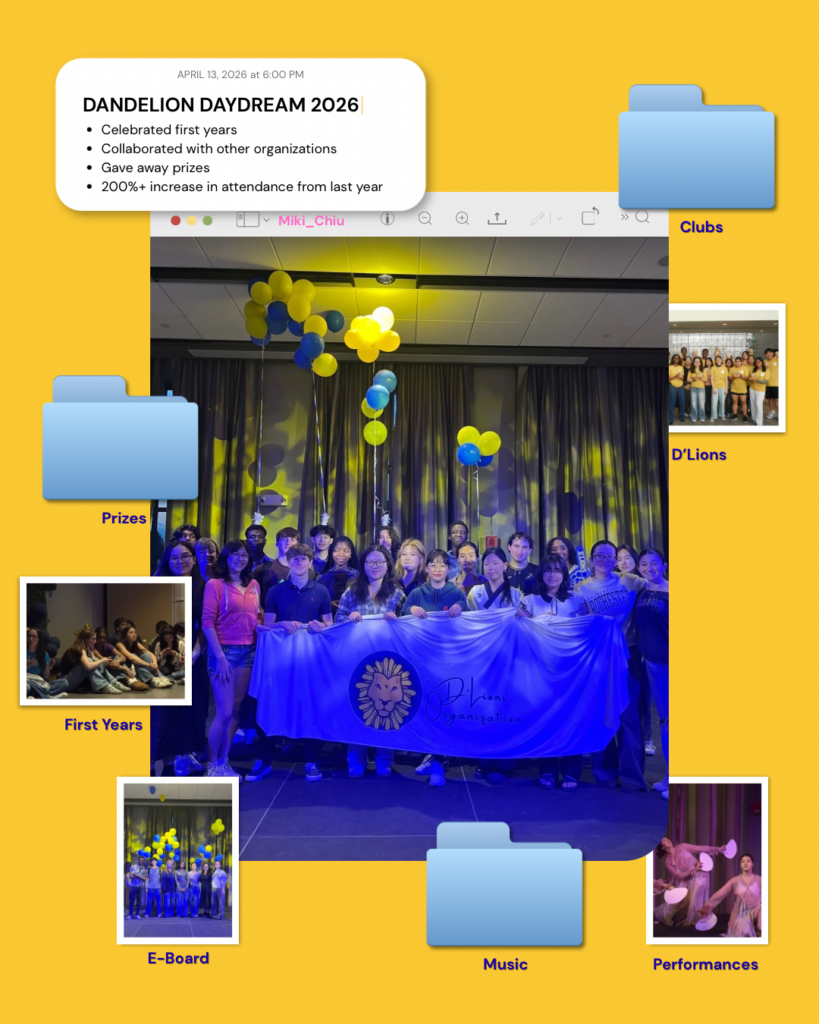 A social media graphic image from the D'Lions.